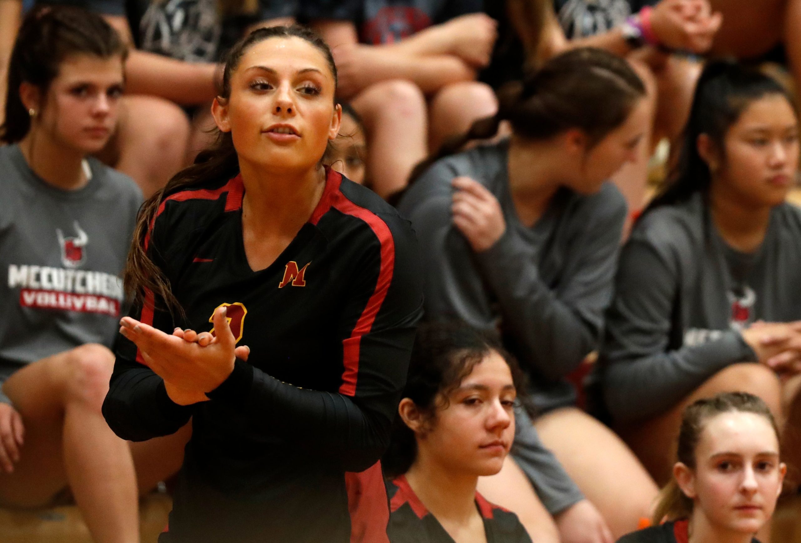 Purdue volleyball commit Chloe Chicoine breaks out on offense ...